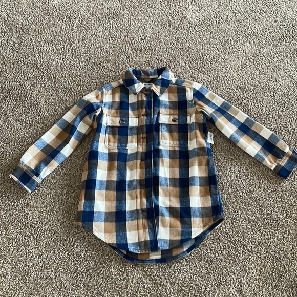 Old Navy Tops - OLD Navy Oversized Heavy Flannel Shirt Size Small Comfy
